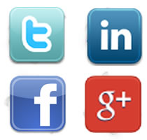 superdata solutions social media accounts facebook, twitter, linkedin and google plus